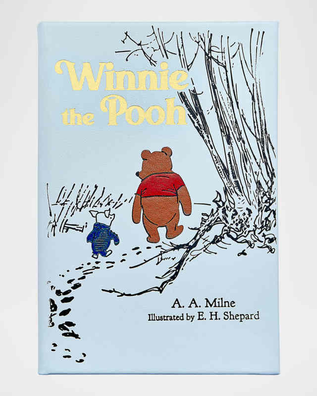 "Winnie The Pooh: The Classic Edition" Leather-Bound Book by A. A. Milne